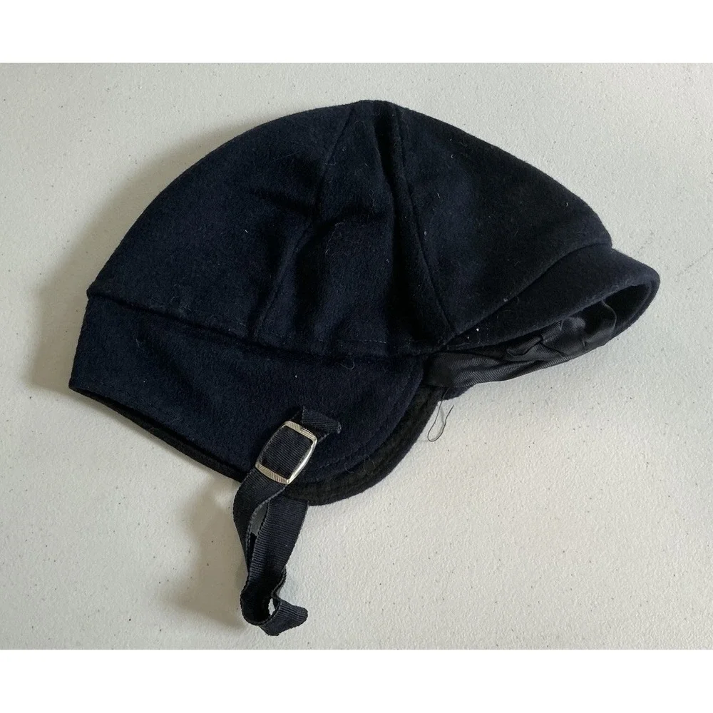 Vintage 1950s/60s Fieldston Grow-A-Year Boy's Navy Wool Sailor Pea Coat‎ Set